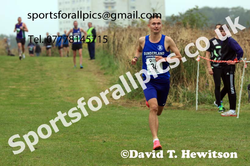 Senior Men and Veterans Relay, 2024 Sunderland XC Relays.  Photo: David T. Hewitson/Sports for All Pics